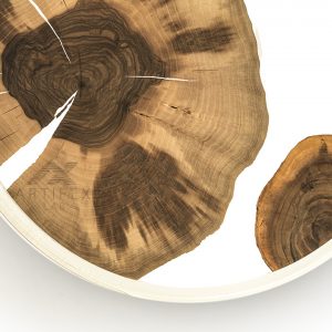 “Satellite” Collection – White Coffee table - imagine 5
